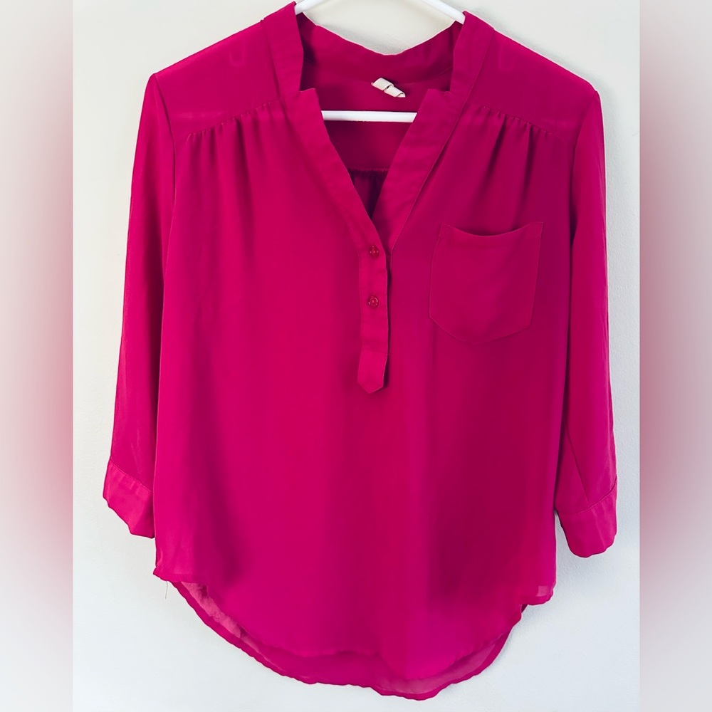 DNA Couture Sheer Blouse